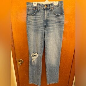 Madewell Perfect Vintage Straight Jean Size 27